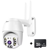 Camera de Supraveghere Video REVOSE&trade; 5MP 2560x1920, Aplicatie Dedicata, Intelligent Tracking, PTZ, WIFI, Lan, AP hotspot, Micro SD, Rotire, Alarma
