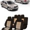 Huse scaune Lux auto SKODA OCTAVIA II (2004-2010) Negru+Bej
