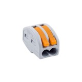 Conector rapid de legatura pentru doua fire elSales ELS-CW2 , portocaliu