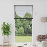 vidaXL Jaluzea pentru Fereastră Gri &icirc;nchis 100 x 220 cm Aluminiu