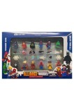 Cumpara ieftin Set Alianta Super Eroilor, 12 figurine cu accesorii, multicolor, 5 cm