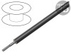 Cablu Electric NSGAF&Ouml;U 6mm&sup2; Negru 3.6kV