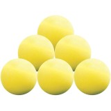 Set 6 mingi golf de antrenament LONGRIDGE din spuma, galbene