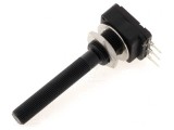 Potentiometru axial 2.5M&Omega; THT 6mm 200mW