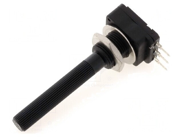 Potentiometru axial 2.5M&Omega; THT 6mm 200mW