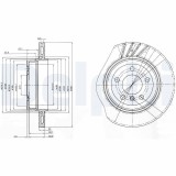 Disc frana BMW X3 Motor 2.0 d, 2.0 i, 2.0 sd, 2.5 i, 2.5 si, 2.5 si xDrive, 3.0 d, 3.0 i xDrive, 3.0 sd, 3.0 si, xDrive 18 d, xDrive 20 d, xDrive 20
