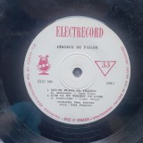 Gica Petrescu, Cantece de pahar, vinil 45, fara coperta, Electrecord