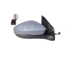Oglinda usa exterioara VW T-CROSS, 01.2019-, partea dreapta, SRLine, reglare electrica; grunduit; cu incalzire; sticla convexa; sticla crom; 16 gauri