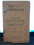 Istorie militara 1800-1805-1806, pagini rezumative - Pompei demetrescu