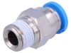 Racord Push-In Simplu cu Garnitură NBR 0,95-6bar