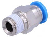 Racord Push-In Simplu cu Garnitură NBR 0,95-6bar