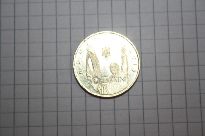 Moneda de 50 bani 2019 revolutia romana unc #6