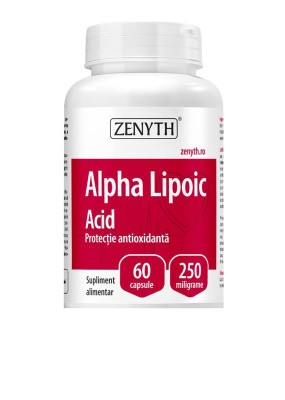 Alpha Lipoic Acid Zenyth 60cps foto