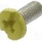Surub M3, alama, lungime 6mm, cap rotund, pas filet 0.5, KEYSTONE - 9191-7