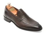 Cumpara ieftin Mocasini eleganti LE COLONEL maro, 484116, din piele naturala