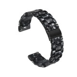 Curea polimer compatibila cu Huawei Watch GT 7 46mm, Telescoape QR, 22mm, Black Spot