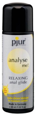 Lubrifiant Pe Baza De Silicon Cu Jojoba ANALyse Me Relaxing Anal Glide, 30 ml foto