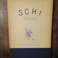 Schi: regulament comentat