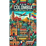 ESIM Colombia, Unlimited Plus, 30 Days