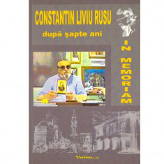 - Constantin Liviu Rusu dupa sapte ani - in memoriam - 134106