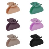 Set Clame Păr Damă, Multicolor, Mat, Semicerc, 2.5cm, 6 Bucăți, Oem