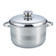 Oala cu capac SAPIR SP 1210 LI26S, 26 cm, 7.8 litri, Inox foto