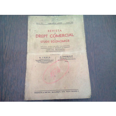 REVISTA DE DREPT COMERCIAL SI STUDII ECONOMICE NR.1/1934