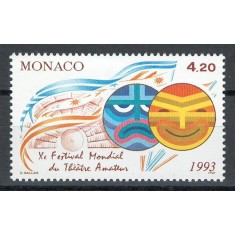 Monaco 1993 Mi 2114 MNH - al 10-lea Festival Internațional de Teatre Amatori