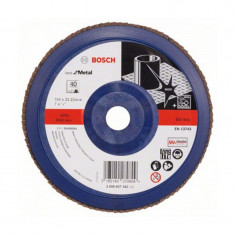 Disc evantai pentru slefuire Bosch, 180 x 22.23 mm, granulatie 40 foto