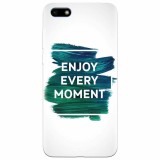 Husa silicon pentru Huawei Y5 Prime 2018, Enjoy Every Moment Motivational