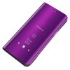 Husa Clear View Samsung G955 S8 Plus + Cablu de date Cadou, Mov