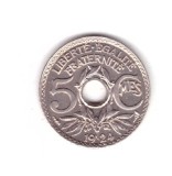 Moneda Franta 5 centimes 1924, stare foarte buna, cu luciu, Europa, Cupru-Nichel