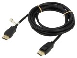 Cablu DisplayPort 1.2 3m cu mufă din ambele părţi - Goobay