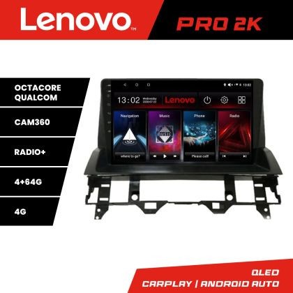 Navigatie Mazda 6 2004-2008 Lenovo Kit-MZD6 8 core QLED 2K 4+64 360 Android Waze USB Navigatie Internet Youtube Radio CarStore Technology