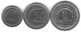 POLONIA LOT / SET nr 2 / 3 buc : 10 + 20 Groszy + 1 Zlot 1991