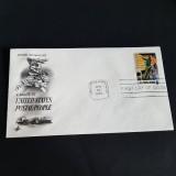 Salut Angajaților Poștali ,Plic Filatelic SUA FDC Vintage