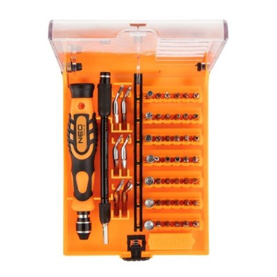 Set 53 piese varfuri de precizie cu maner Neo GartenVIP DiyLine foto