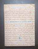 LA ROMANIA E LA SANTA SEDE - DOCUMENTI DIPLOMATICI