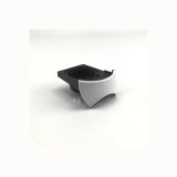 Suport capsule negru cu capac alb pentru espressor De'Longhi Original