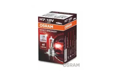 Bec 12V H7 55 W Night Breaker Silver +100% Osram 64941 64210NBS foto