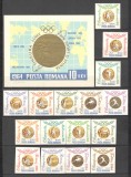 Romania.1964 Medalii olimpice XR.493