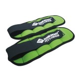 Greutati Fitness 2x0.5Kg DHS Ultimate FactoryBikes Verde/Negru (1Kg Total) Gantere
