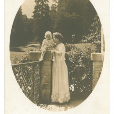 1153 - Regina MARIA, Queen MARY & Princess ILEANA - old postcard - used - 1912