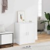 VidaXL Pantofar, alb extralucios, 60x35x70 cm, PAL 808924