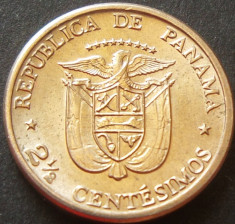 Moneda EXOTICA 1/2 CENTESIMOS - PANAMA, anul 1973 *cod 1702 - UNC foto