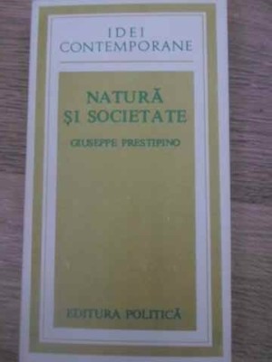 NATURA SI SOCIETATE-GIUSEPPE PRESTIPINO-223985 foto