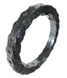 Banda perforata 12x0.5mm cu gauri de 5mm