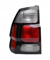 Stop spate lampa Mitsubishi Pajero/Montero Sport K90, 06.2004-12.2007, partea stanga, TYC, tip bec P21/5W+tip bec P21W+PY21W; lucas alb; cu prize bec