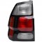 Stop spate lampa MITSUBISHI PAJERO/MONTERO SPORT (K90), 06.2004-12.2007, partea stanga, TYC, tip bec P21/5W+tip bec P21W+PY21W; lucas alb; cu prize b
