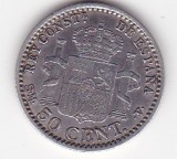 SPANIA 50 Centimos 1900